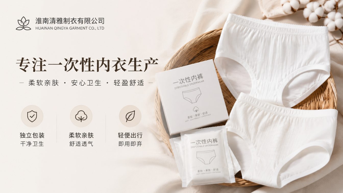 烟台为多渠道提供日抛内衣方案